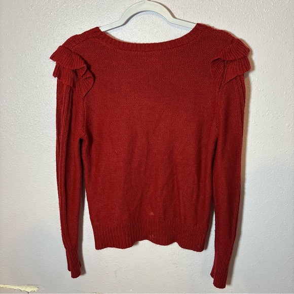 Jessica Simpson Red Cable Knit Sweater - Picture 2 of 4